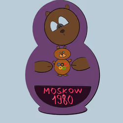 Matreshka #10 - MOSKOW 1980