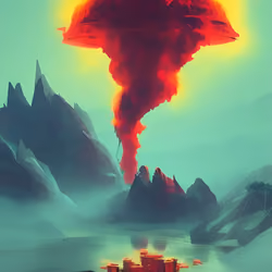 Volcano in action 231 🌋