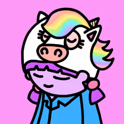 Sleepyheadz #001 Rainbow Unicorn