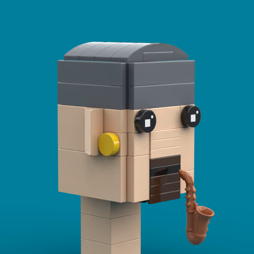 Brickhead Punk #2096