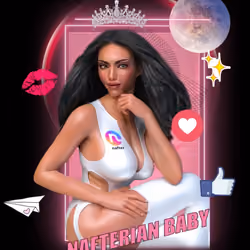 Animated Card Nafterian Baby