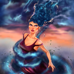 Tornado girl