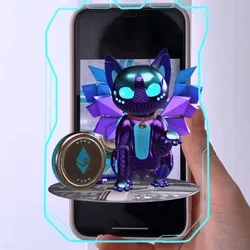 Trippy Blue Neko