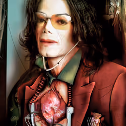 Superstar Michael Jackson