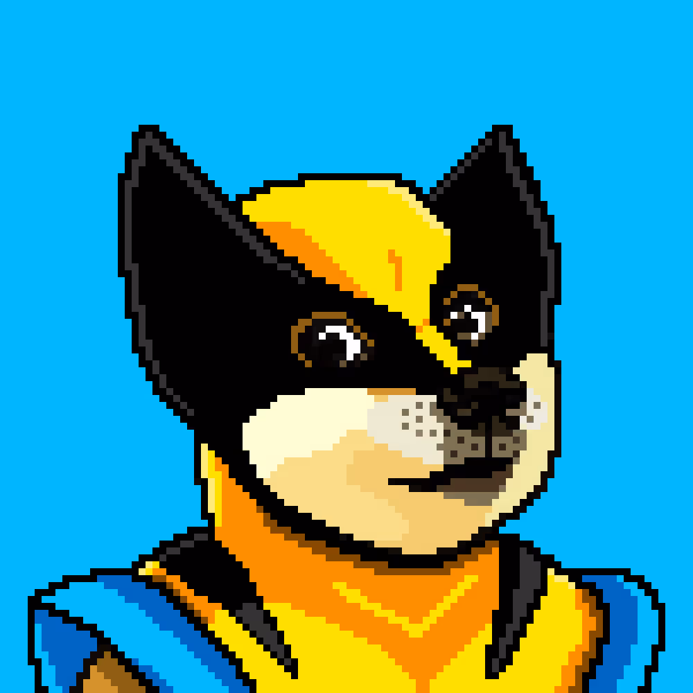 Dogepunks #129 - Wolverine Doge