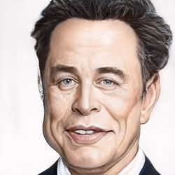 Elon Musk Caricature