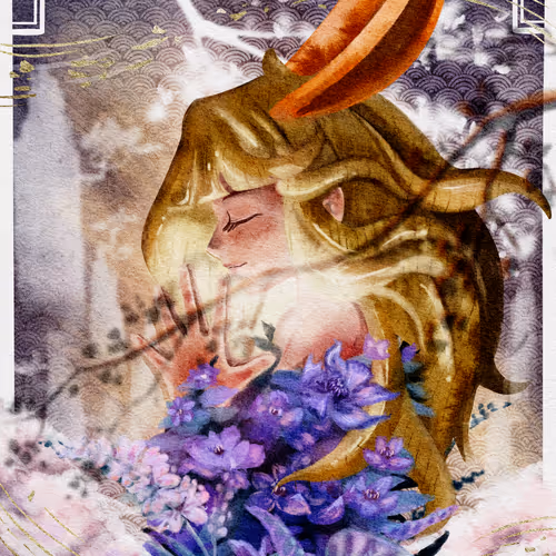 YUGEN Giril [Commission] - HUUYAOW