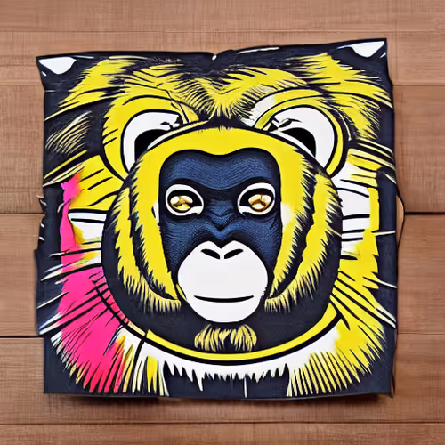 #00328 cozmic monkey