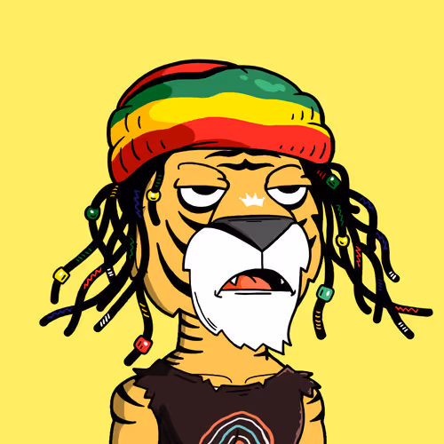 Grouchy Tiger Social Club #4159