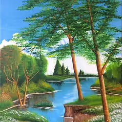 Along the river