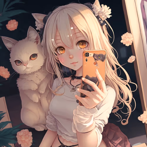 Tin Anime Girl