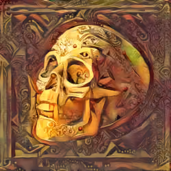 AI Dreams - Skull #95
