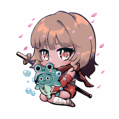 Chibi red bean #6711 with BEANS(Z)#15336