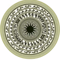 Dong Son Bronze Drum #50