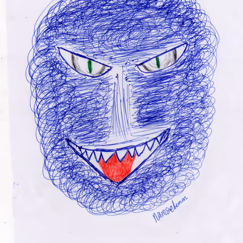 Terribe Ballpoint Pen Art