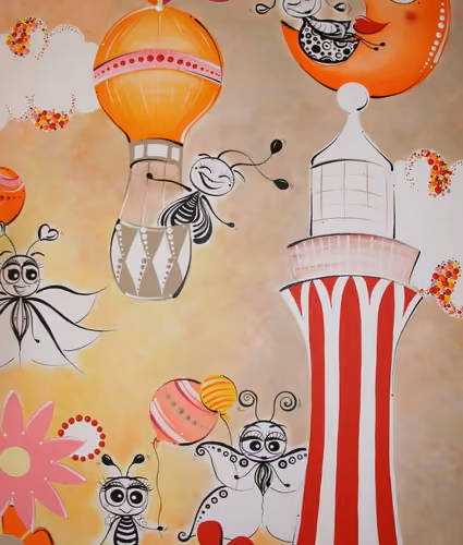 Hidden creatures at the lighthouse