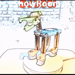 Showroom 3d Dogs - effects