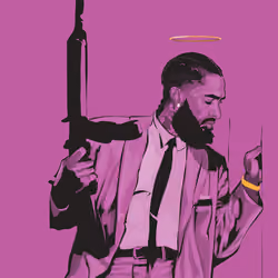 NIPSEY HUSSLE X [LAVENDER]
