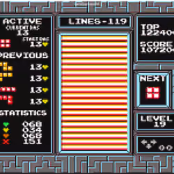 Tetris Kill Screen