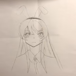 My Mai Sakurajima drawing