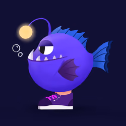 Teen fish #5 | Anglerfish