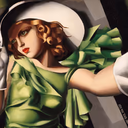 Young Lady with Gloves | Tamara De Lempicka, 1930 