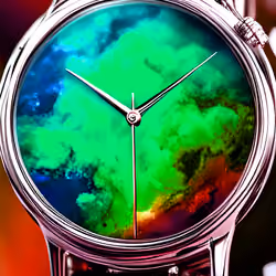 CardPay App "Signature" 1 of 1 NFT Enabled Wallpaper: Watch I (2023 - Dualscan Art Collection)