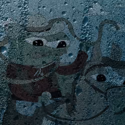 Extremly Rare Froge tin type 1800's historical 