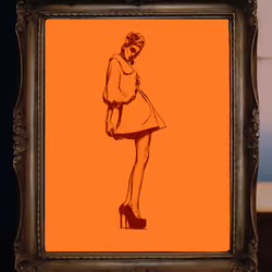 Do Girls Dream of Elegant Model?