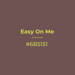 Easy On Me #6b5151