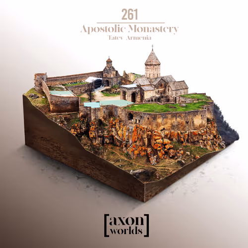 AXON WORLD | 261/1423 | APOSTOLIC MONASTERY | TATEV | ARMENIA | MICRO WORLD