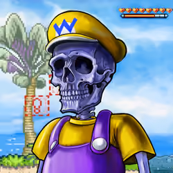 Wario 1/1 Cryptskullyz #103