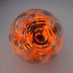 The cryptic sphere in rings