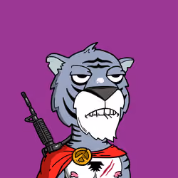 Grouchy Tiger Social Club #9831