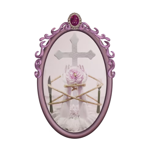 Camelia of Love Framed