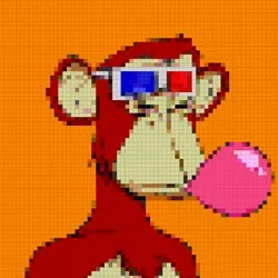 Pixel Bored Ape #21