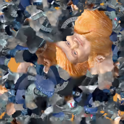 Donald trump NFT 3d model - photogrammetry