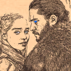 Tribute to "Game of Thrones" -  Jon and Daenerys