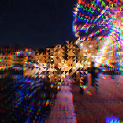 Can U C the FERRIS WHEEL?