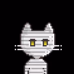 #022 Blue Cat and Mummy
