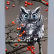 Owl pastel