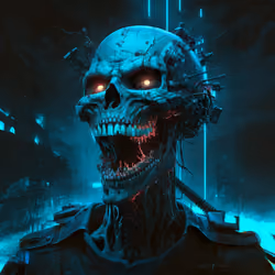 KIRA Cyberskullz #0098