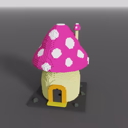 Voxelity Mushroomhouses