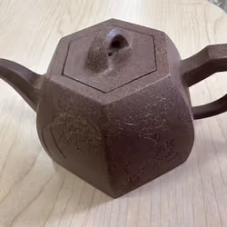 Hexagonal Curb Zisha Tea Pot 2015 RARE clay《六角井栏》，段泥，2015年