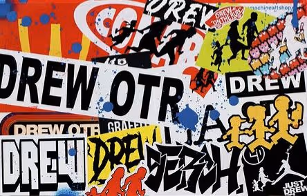 049b - Drew One - "Stickers Slaptags and Graffiti" - Edition of 30
