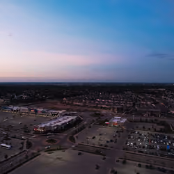 Sunset Sky Over Boardwalk