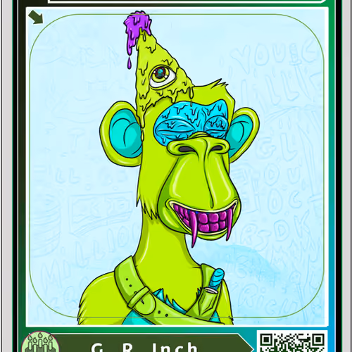 Caked Apes Doc.XD Companion Card #7862