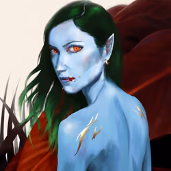 The Blue witch