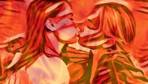 LESBIAN SEX KISS LOVE
