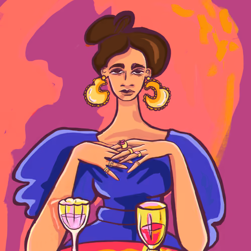 déjà vu of two cups 